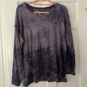 Purple Tie Dye Soft and Sexy Top